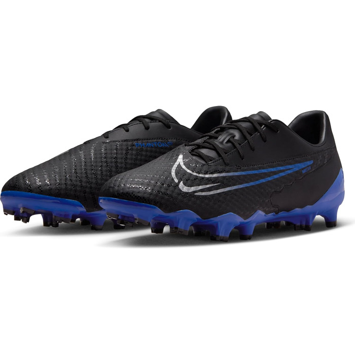 Кросівки Nike Phantom Gx Academy Fg/Mg для чоловіків, чорний/хром/королівський, 42.5 EU
