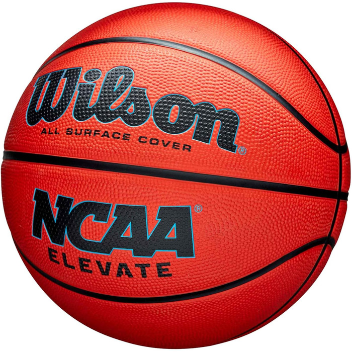 Баскетбольний м'яч Wilson NCAA Elevate VTX №6, помаранчевий, для дорослих, універсальний