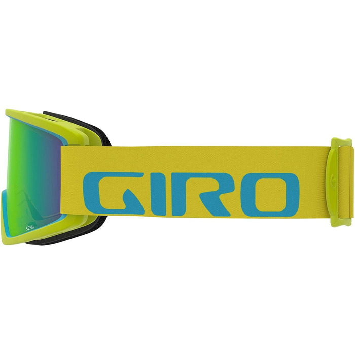 Гірськолижна маска Giro Herren Semi, унісекс, універсальний розмір, кольори citron/iceberg apex/loden green/yellow