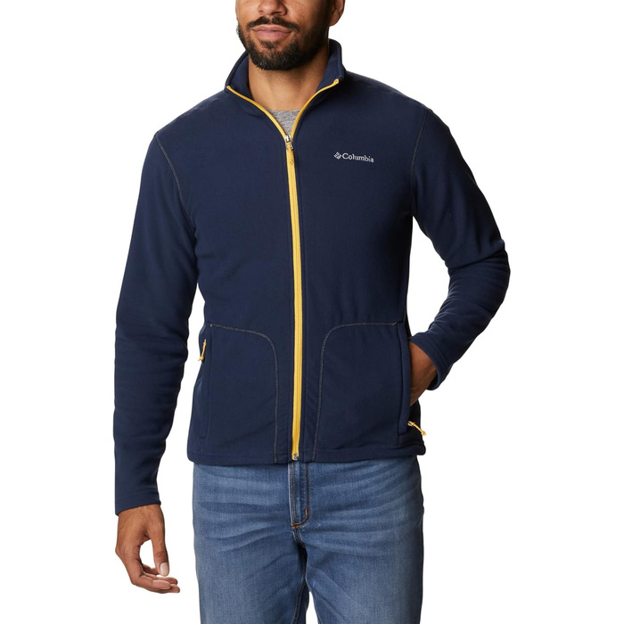 Чоловіча флісова куртка Columbia Fast Trek Light Full Zip, темно-синя (Collegiate Navy), розмір L