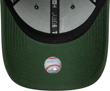 Кепка New Era 9Forty Snapback Los Angeles Dodgers — Регульована бейсболка з вигнутим візерунком MLB, один розмір