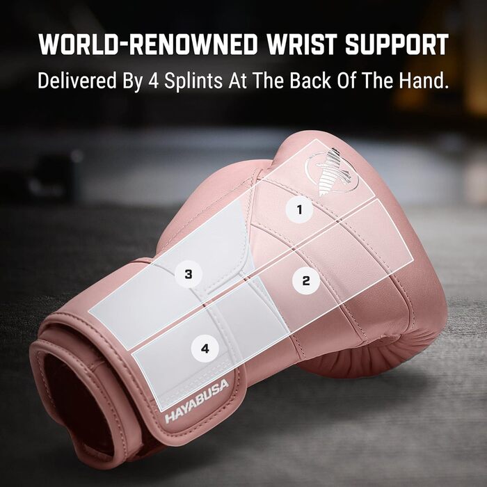Боксерські рукавички Hayabusa T3 Kanpeki 12oz Рожеві