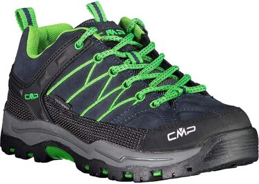 Дитячі трекінгові черевики CMP Rigel Low Wp, унісекс, блакитно-зелені, 32 EU