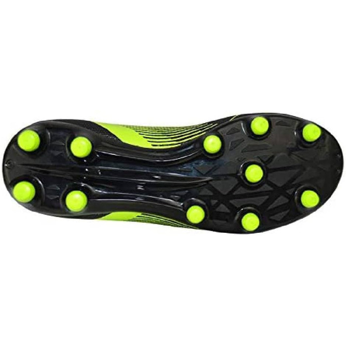 Дитячі футбольні бутси Vizari FG | Футбольні черевики для дітей (хлопчики, дівчатка) | Червоно-зелені бутси для тренувань та гри | Розмір 35 EU