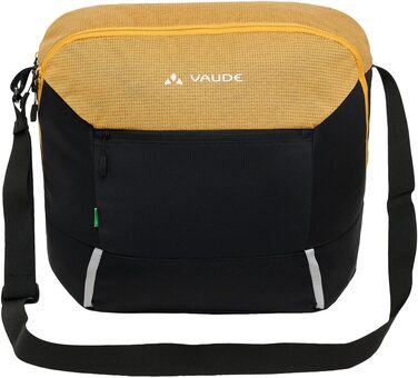 Сумка-месенджер VAUDE Cycle Messenger L для велосипеда, 20 л, з дощовиком, універсальний розмір, жовта