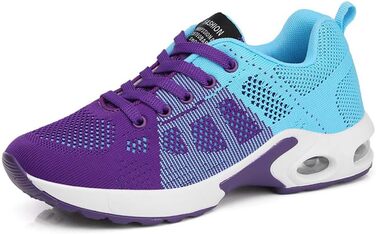 Кросівки для бігу та прогулянок для жінок та чоловіків. Легкі, зручні, модель Yy1722, фіолетовий (35 EU)