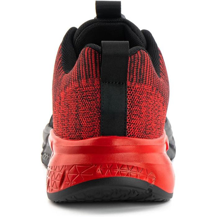 Кросівки Hitmars для чоловіків та жінок: спортивні, для бігу, повсякденні, легкі, дихаючі, чорні, розміри EU 36-47 (J33 Red, 41 EU)