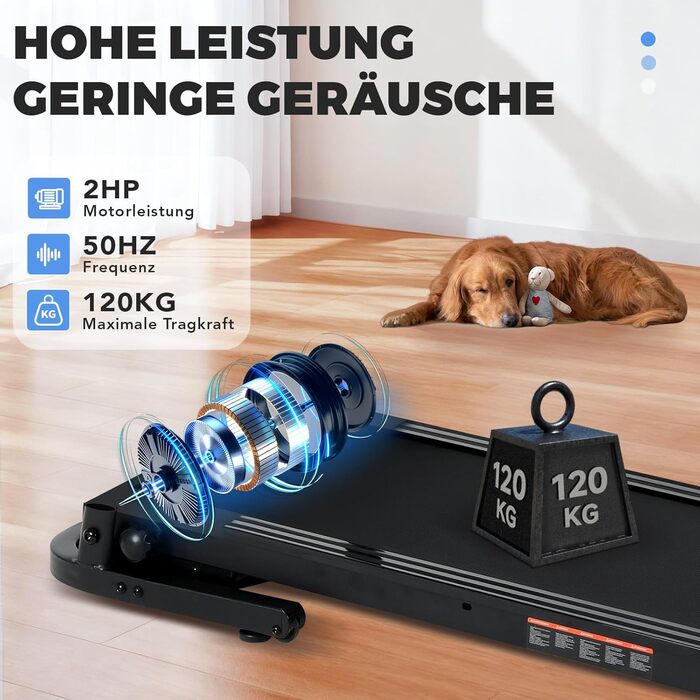 Біговий доріжки складаний для дому 14 км/год з LED-дисплеєм та 12 програмами тренувань, NV-T3801