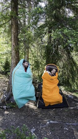 Спальний мішок TETON Sports Normaler помаранчевий лівий (лівий блискавка) для сімейного кемпінгу