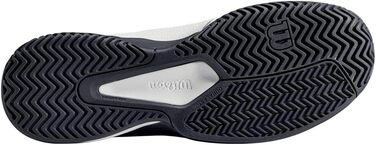 Тенісне взуття Wilson Rush Comp Ltr Unisex White White Ebony 41 1/3 EU