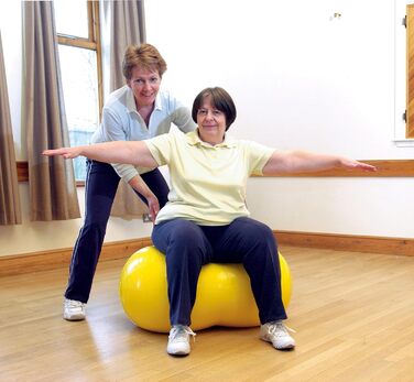 Фітбол Physio-Roll 55 см, гімнастичний м'яч, надувний