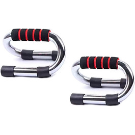 Стенди для віджимань Push Up Stand Bars - тренажер для дому та фітнес-залу. Сталеві грифи для віджимань, тренування грудей, плечей, живота та спини. Синій колір.