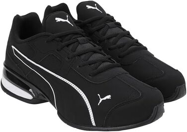 Кросівки для бігу PUMA Tazon 7 Evo Road - унісекс, чорно-білі (44.5 EU)