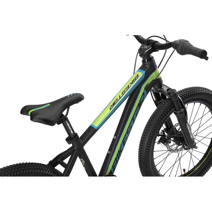 Дитячий гірський велосипед BIKESTAR 20 дюймів, алюмінієва рама, 7-ступенева Shimano, дискові гальма, від 6 років