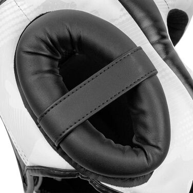 Боксерський шолом Venum Elite білий/камуфляж, захисний для боксу та MMA
