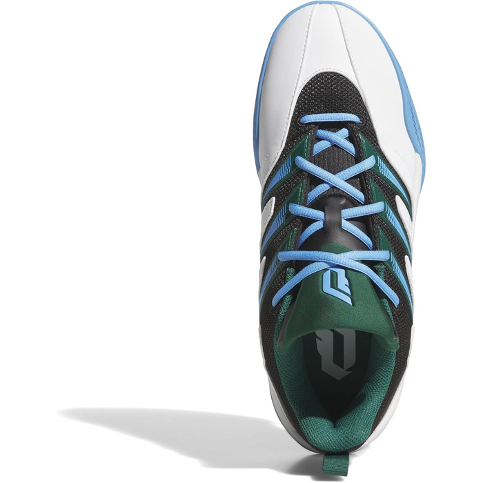 Кросівки баскетбольні adidas Originals Dame Certified 3 Unisex 47/48 EU Білий/Зелений/Синій