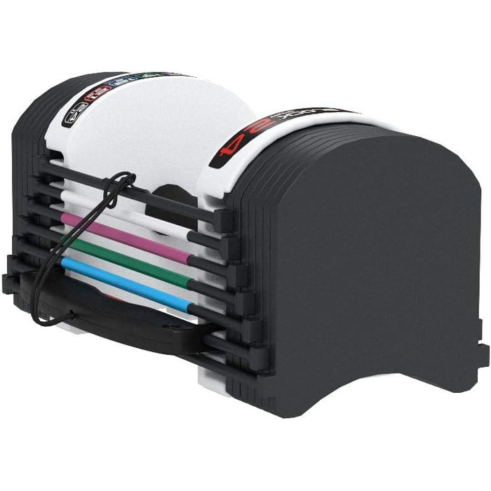 POWERBLOCK Sport 24 кг - чорні гантелі для занять спортом