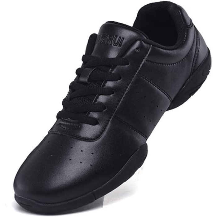 Жіночі дитячі шкарпетки для занять спортом, аеробікою, чеерлідингом та танцями, білі (48 EU, чорний)