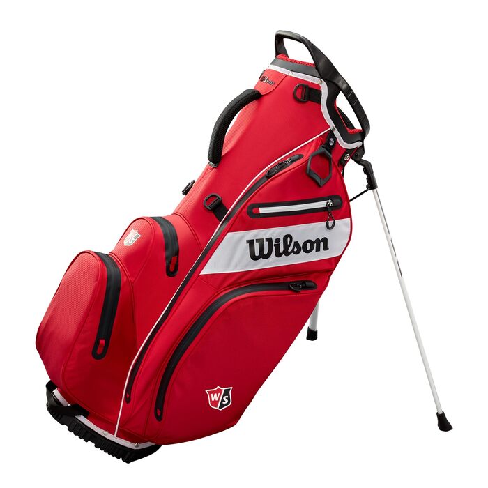 Сумка для гольфу Wilson WS EXO Dry Stand Bag червона/чорна/біла