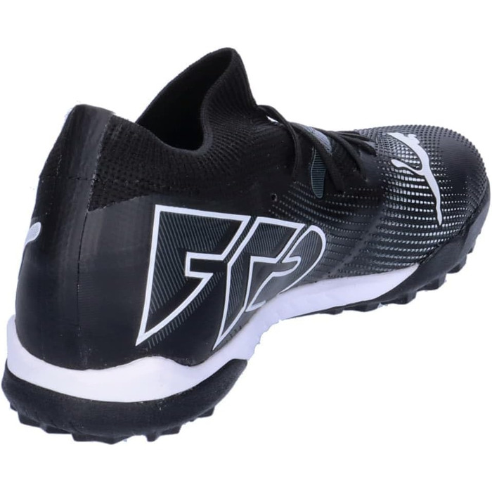 Кросівки футзалу Puma Future 7 Match Turf для чоловіків, 39 EU, чорно-білі
