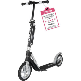 Самокат HUDORA BigWheel Air 230 з ручним гальмом, алюмінієвий, надувні колеса, міський, до 120 кг