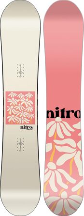 Сноуборд жіночий Nitro Mercy 138 см, мультиколор, 2024