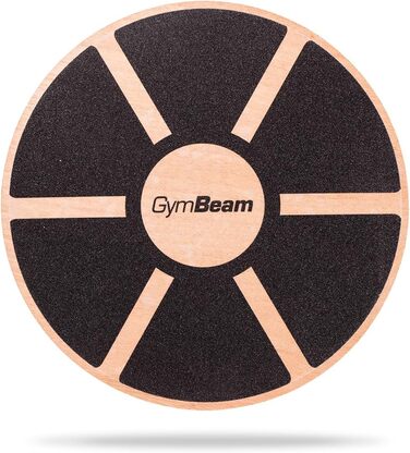 Дерев'яна балансувальна дошка GymBeam для тренування координації та спини, покращення рівноваги і зміцнення м'язів, для всієї родини