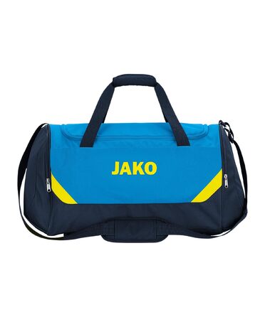 Спортивна сумка JAKO Iconic синього кольору, розмір L, унісекс для дорослих