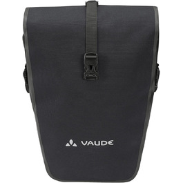 Велосипедна сумка VAUDE Aqua Back Supreme 24 л, водонепроникна, на багажник, задня, міцна та екологічна, чорна, зроблено в Німеччині