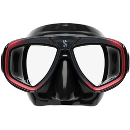 Маска для дайвінгу Scubapro Zoom EVO чорна/червона