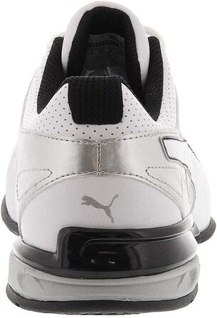 Кросівки чоловічі PUMA Tazon 6 (42 EU, білий, сріблястий, чорний)