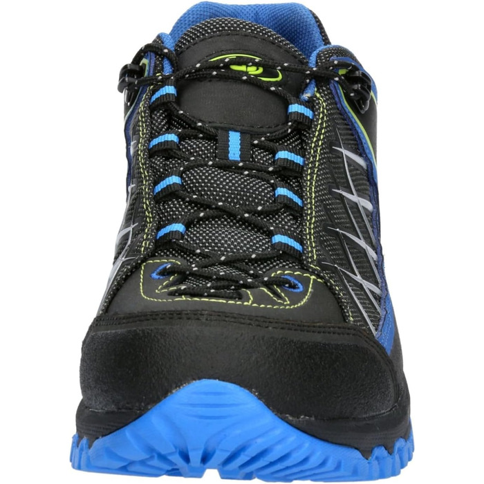 Кросівки для бігу по пересічній місцевості Brütting Unisex Mount Root, 44 EU, чорний, синій, лимонний
