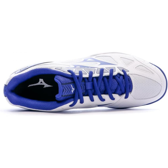 Жіноче волейбольне взуття Mizuno Cyclone Speed 2, чорно-біле, блакитне, 40 EU