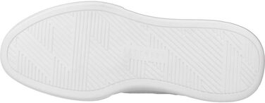 Жіночі кеди Skechers Cordova Classic Best Behavior — білі, штучна шкіра та замша, червона деталізація, розмір 45 EU