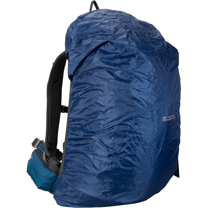 Рюкзак Mountain Warehouse Inca Extreme 35 л з водонепроникним чохлом, багатьма кишенями, Rip-Stop тканина, для кемпінгу, туризму, аутдору
