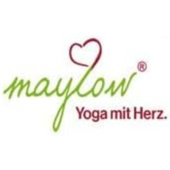 maylow Yoga mit Herz® Медитаційна подушка 'Surya' Сонце, з вишивкою, знімний чохол, наповнювач з органічної лузги спельти, персоналізація, сіро-кам'яний