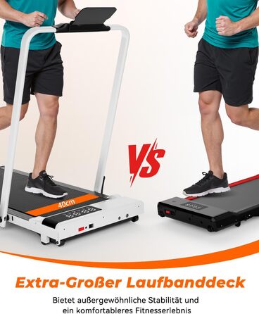 Бігова доріжка Superun Walking Pad з нахилом 6%, для дому, з додатком та пультом, до 12 км/год, витримує до 136 кг