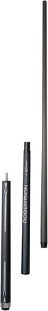 К'ю для більярду Robertson Carbon Break & Jump HiPower, Profi Anstoß Cue 2-TLG та 3-TLG для максимальної потужності та точності, 13 mm наконечник, Quick Joint, 3-секційний
