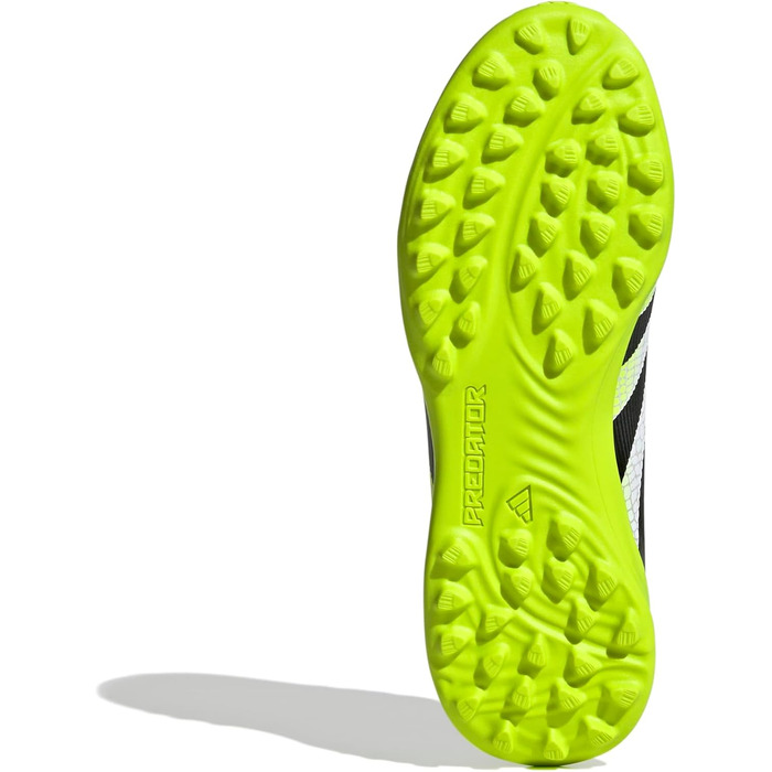Дитячі футбольні бутси adidas Predator League Turf, Cloud White/Core Black/Lucid Lemon