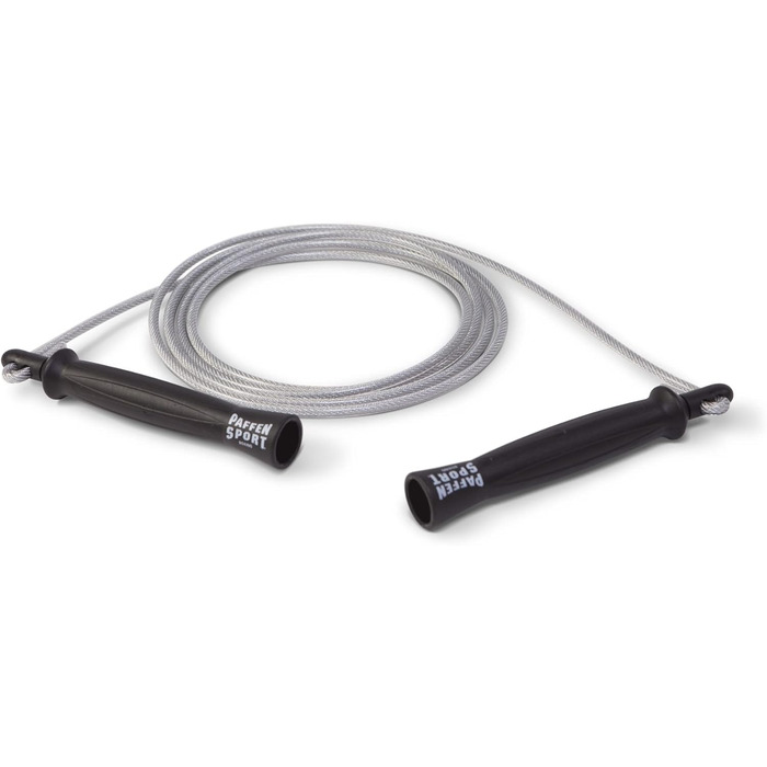 Скакалка для фітнесу PAFFEN SPORT Star з PVC покриттям та кріпленням для додаткових ваг, 280 см