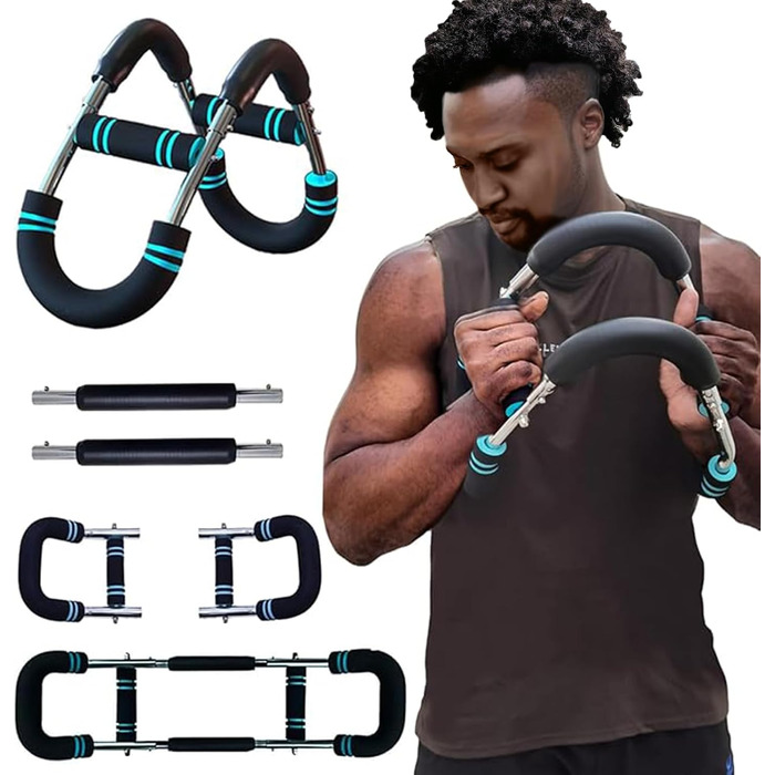 Тренажер для рук Twister Armtrainer, регульований, для дому, офісу та подорожей (30-50 кг), синій