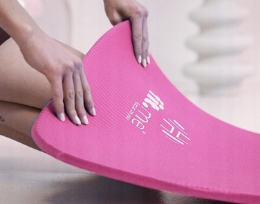 Килимок для фітнесу Fit.Me, 182 см x 60 см, рожевий