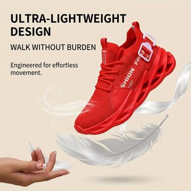 Кросівки чоловічі та жіночі спортивні для бігу та фітнесу Turnschuhe G133 Red (41 EU)