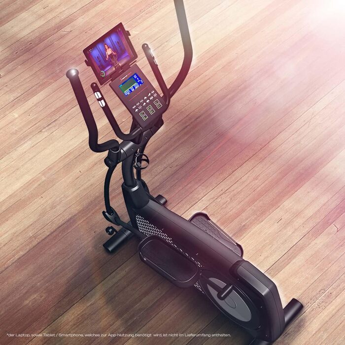 Sportstech CX2 Crosstrainer: тренажер для дому з генератором електроенергії | Німецька якість | Інтерактивні відео-тренування та мультиплеєрний додаток | Сумісний з пульсометром