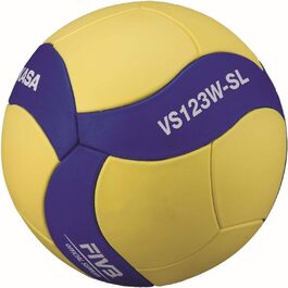Волейбольний м'яч MIKASA VS123W-SL розмір 5, синій, для дорослих, унісекс
