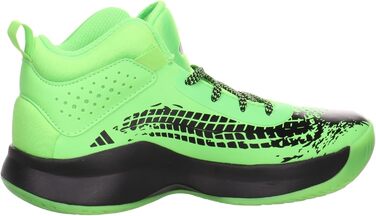 Кросівки баскетбольні adidas Cross Em Up 5 Wide для дітей та дорослих, Team Solar Green/Core Black, 40 EU