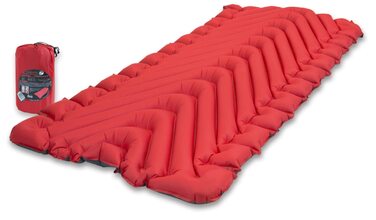 Каремат Klymit Static V Luxe широкий (76 см) для кемпінгу, туризму та рюкзаків, ізольований, 198 x 76 x 7.6 см