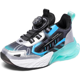 Дитячі кросівки Kinder: спортивні, для занять у залі, прогулянки та фітнесу. Легкі, дихаючі, з підошвою з повітряною подушкою, розмір EU 28-39, чорний колір