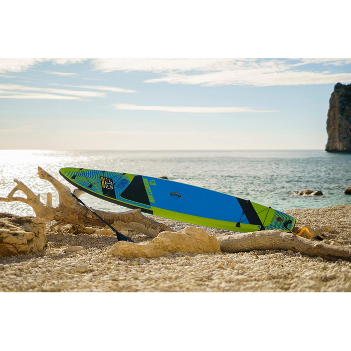 Надувна SUP-дошка Bestway Hydro-Force Touring Aqua Excursion 381×79×15 см, комплект для серфінгу
