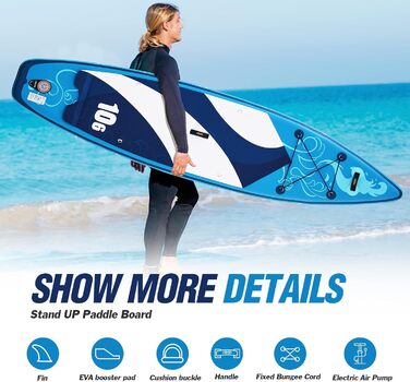 Надувний SUP-борд Zupapa 366см/320см з аксесуарами | Stand Up Paddle Board з сидінням для каяка | Комплект